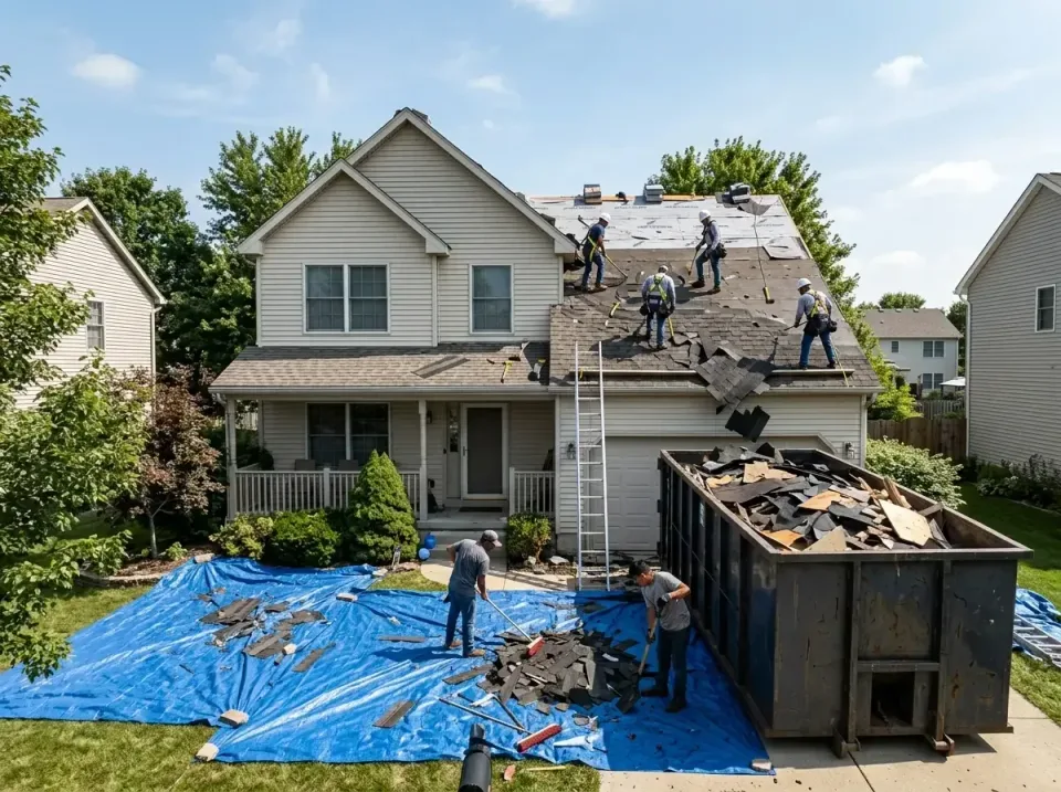 roof-replacement-debris-remova-004 — frequently asked questions, Cheapest Dumpster Rentals in Kettering, OH